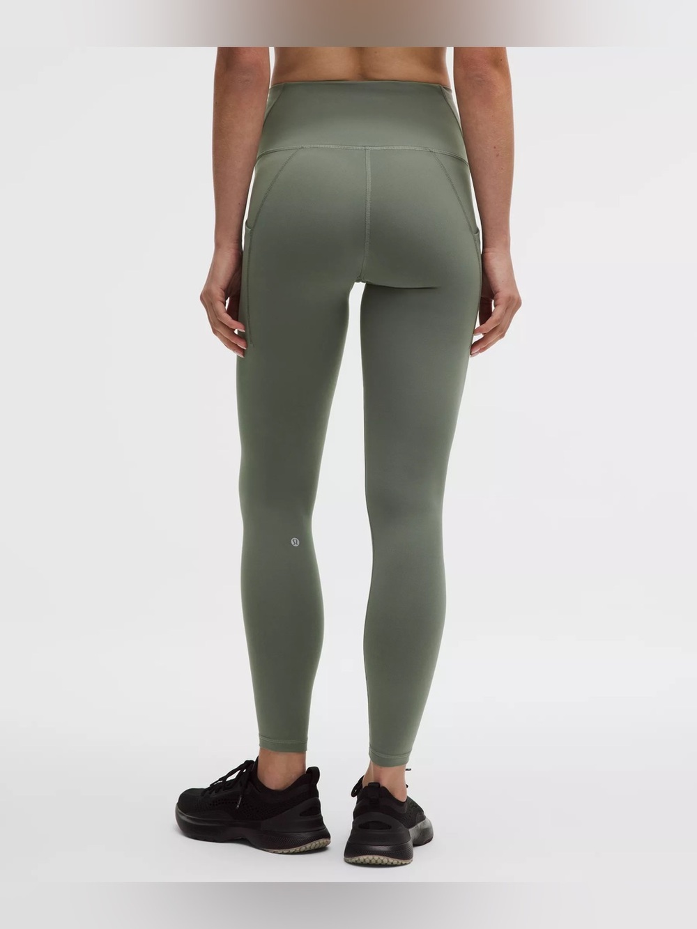 lululemon athletica Wunder train Olive Green Active Leggings size 8